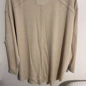 We The Free Textured Knit Top in Cream